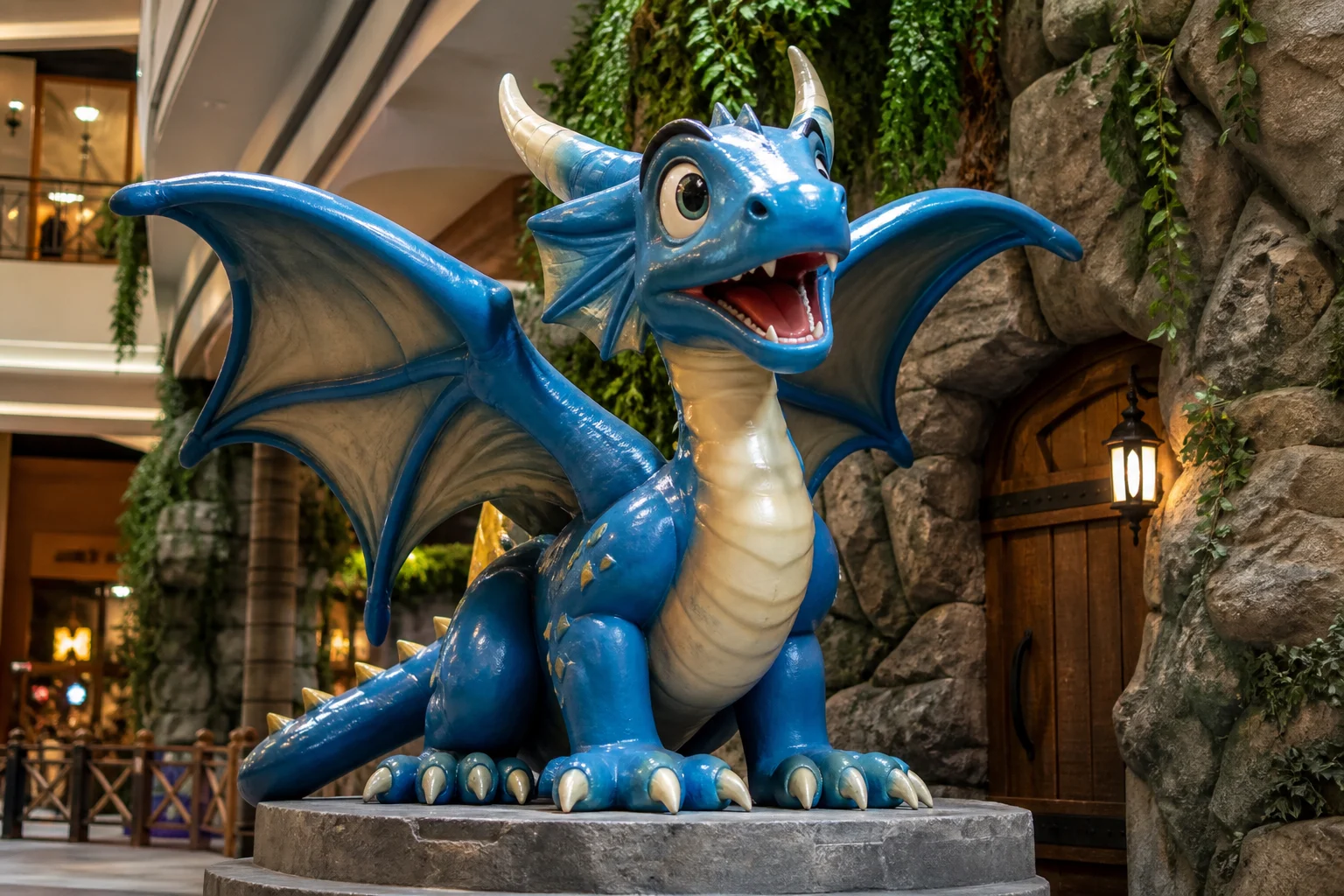 Disney licensed FRP character statue display