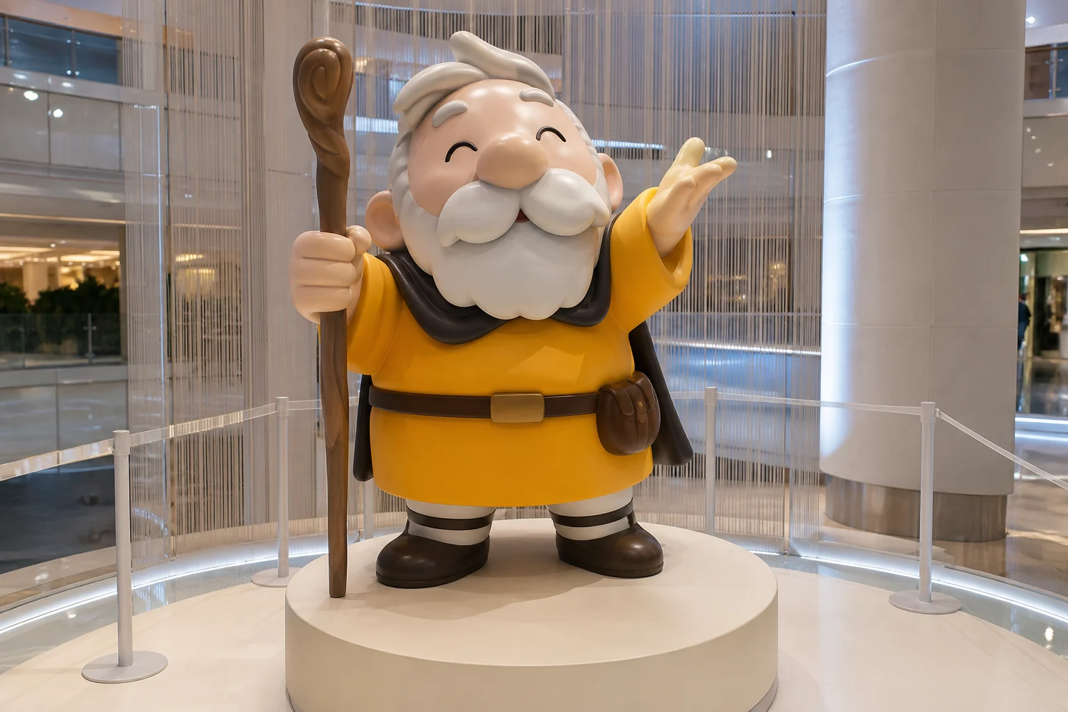 Life-size Statues licensed FRP sculpture format