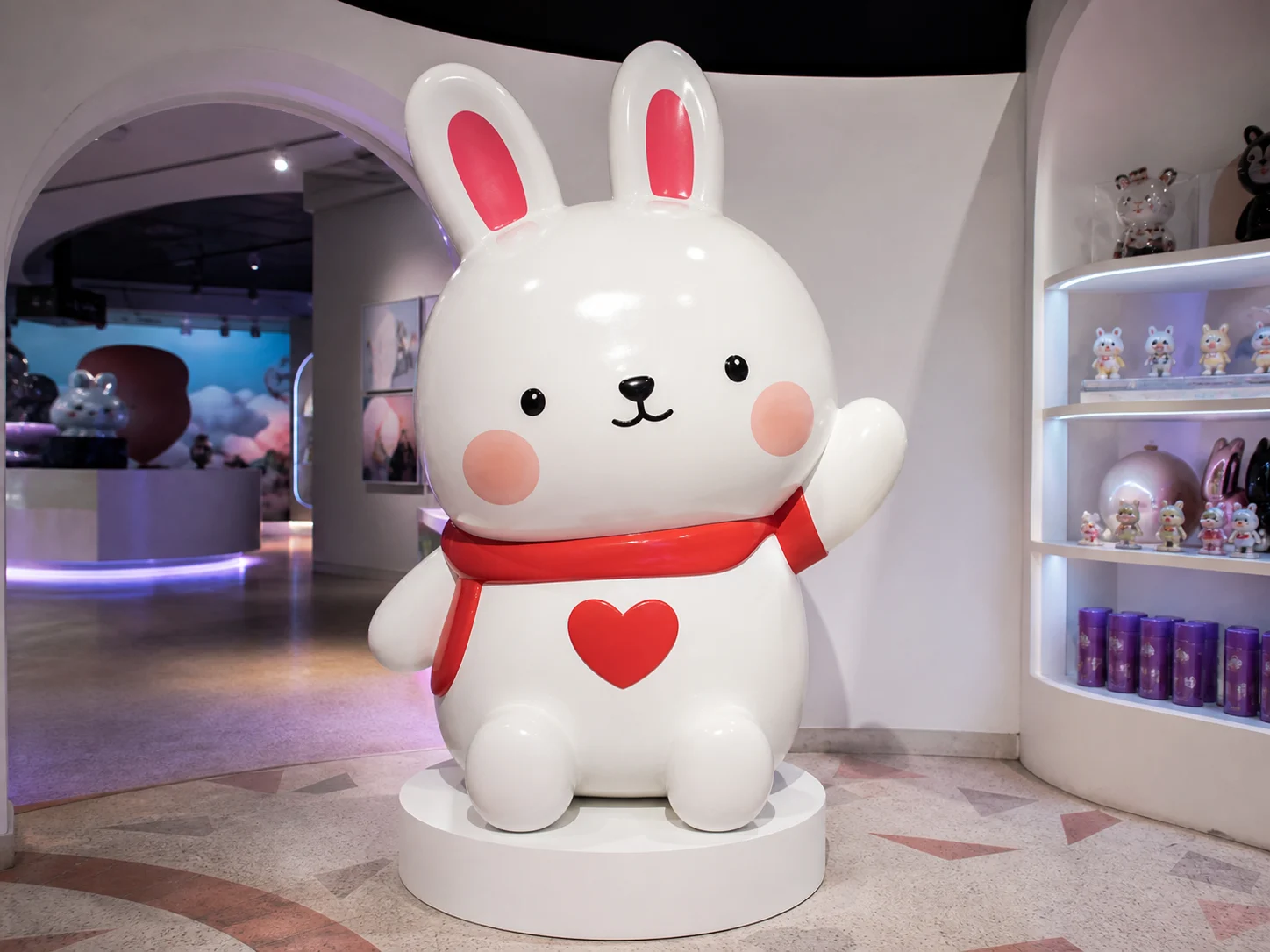 Pokemon licensed FRP character sculpture for commercial display